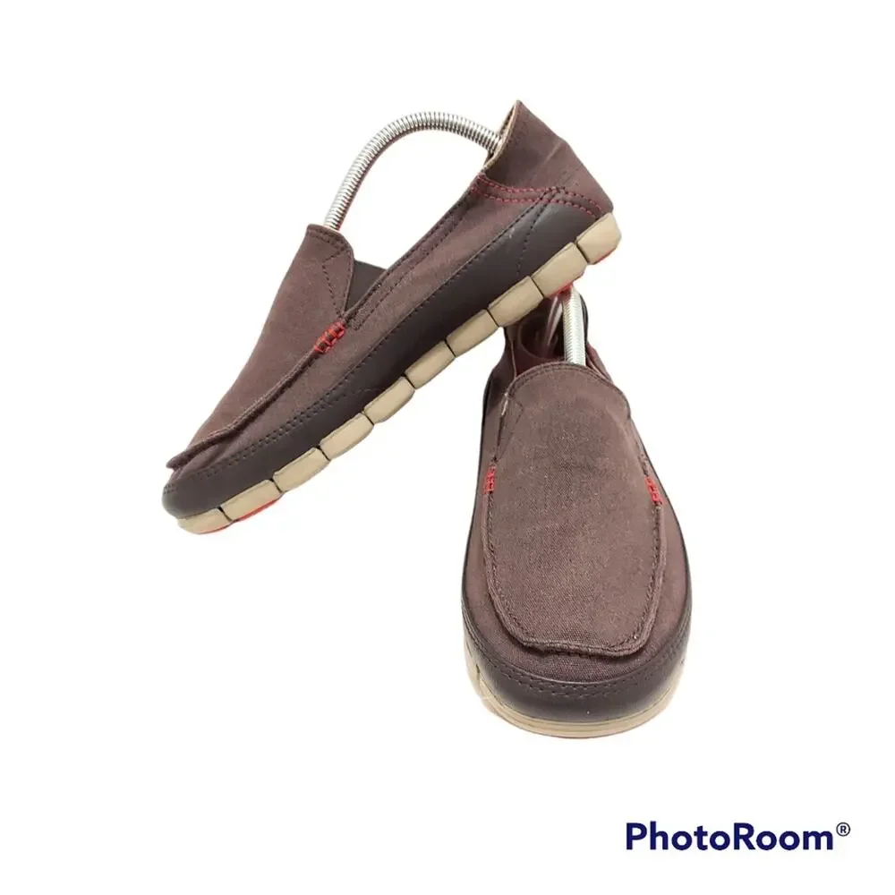 Crocs Santa Cruz Loafers Men's Size 9 - Picture 3 of 9